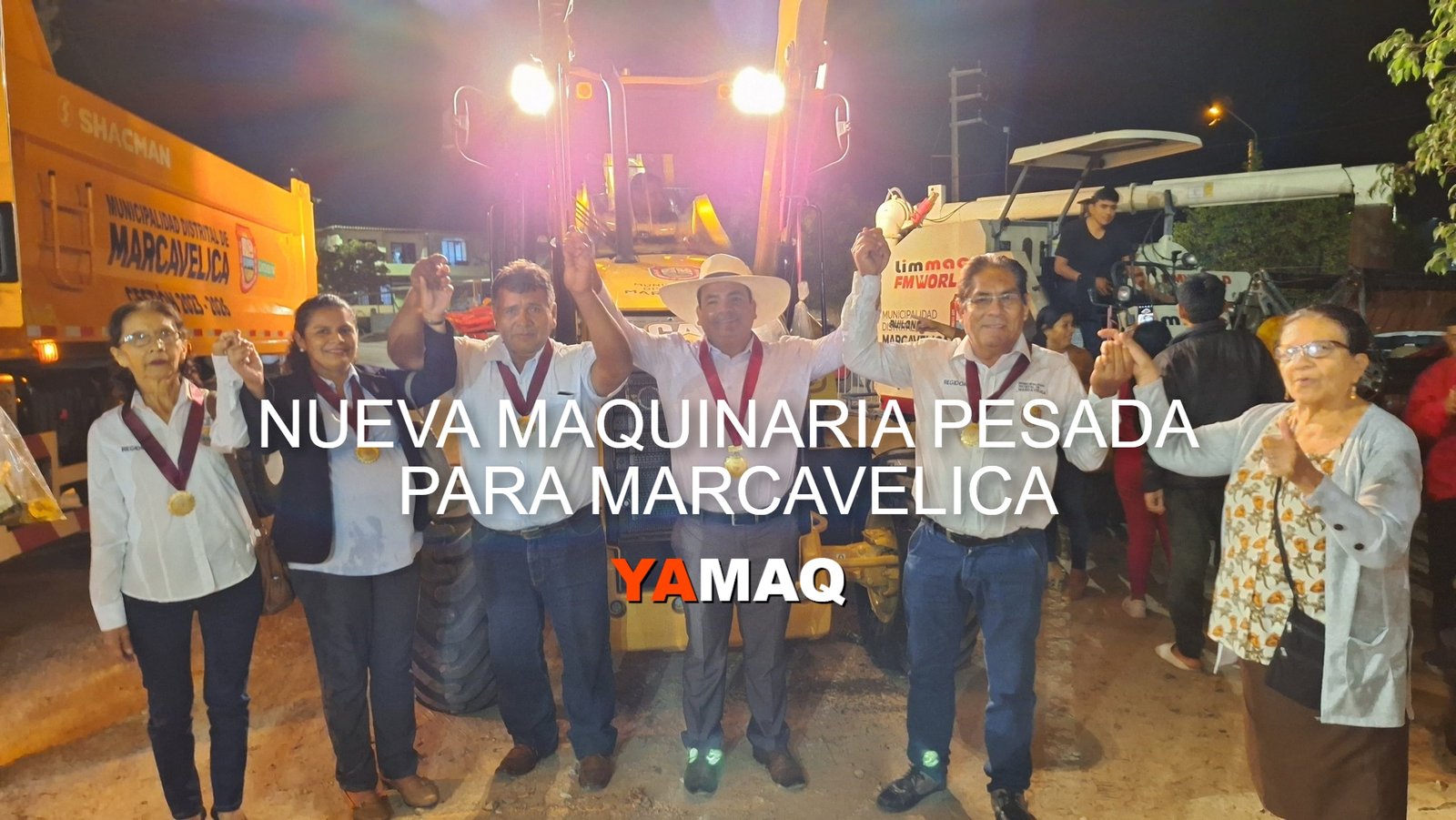 Nueva maquinaria pesada beneficiará a Marcavelica y sus alrededores
